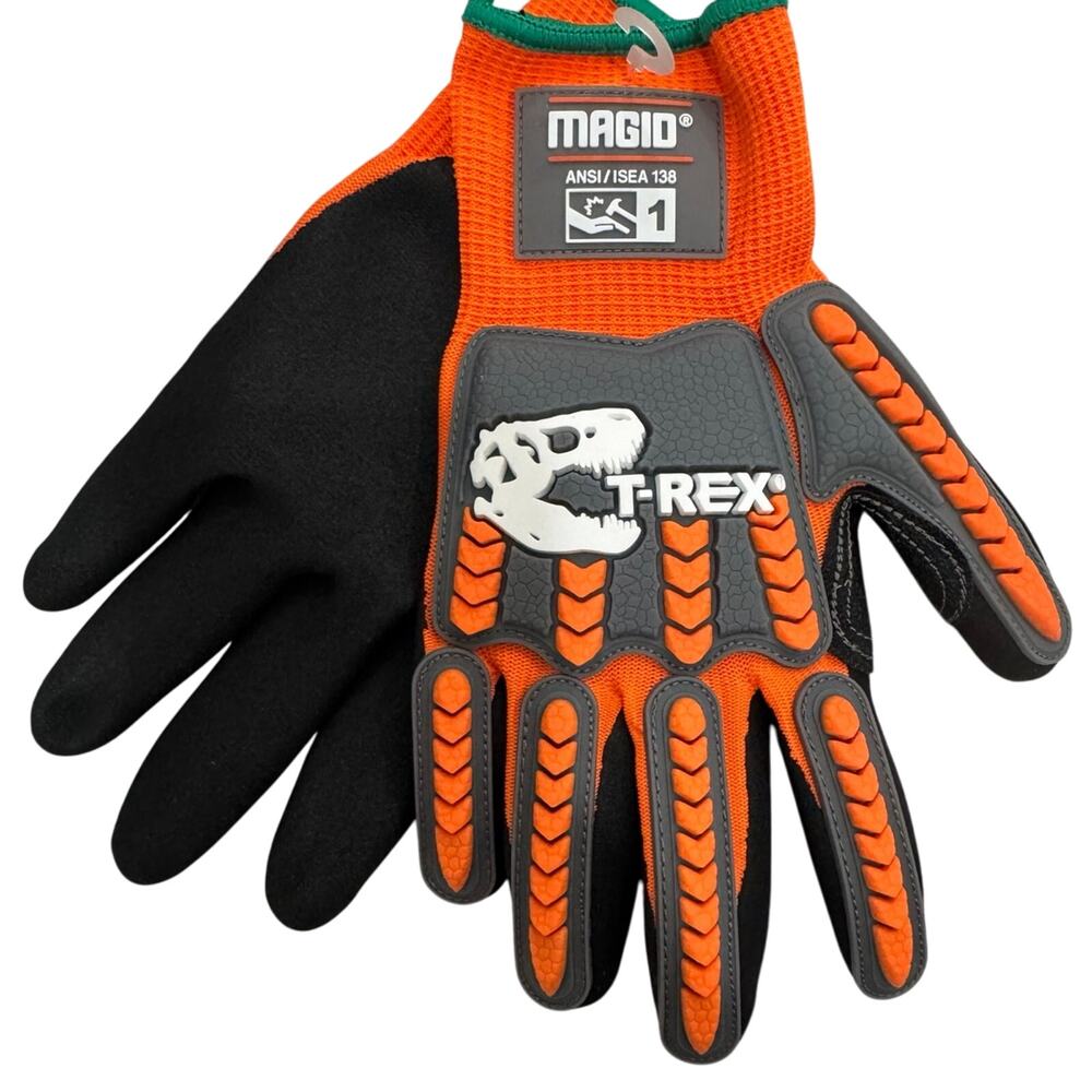 Magid T-Rex heavy duty mechanic gloves (2) set size medium